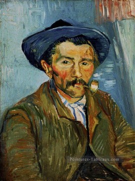 Le Fumeur Paysan Vincent van Gogh Peinture à l'huile